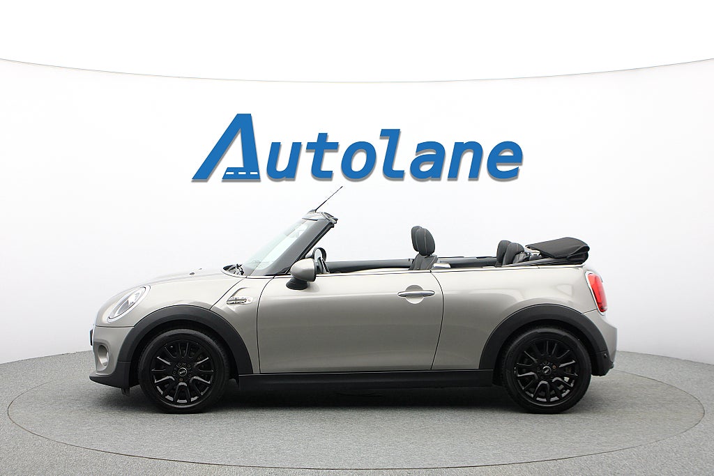 MINI Cooper Convertible DCT Pepper II, PDC, Låg skatt 136hk