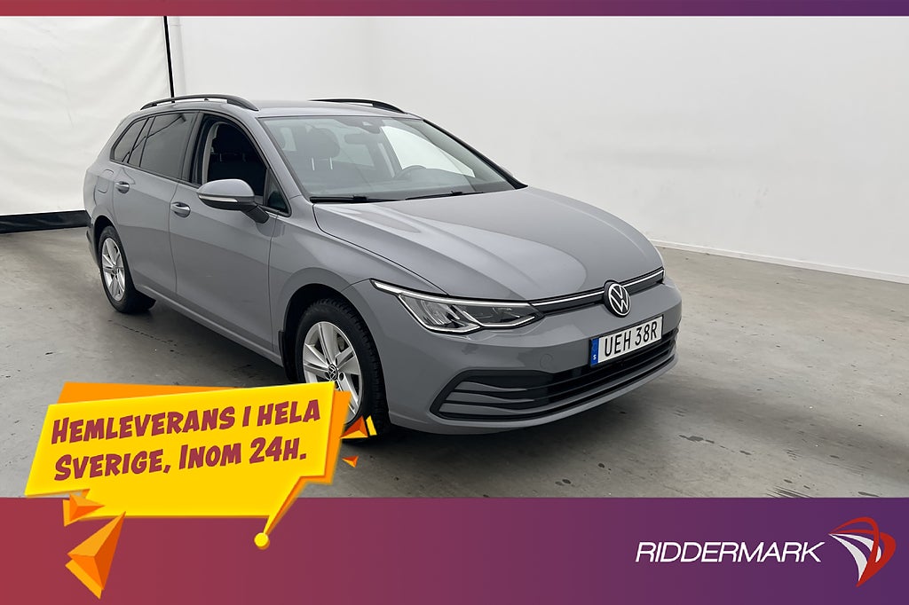 Volkswagen Golf 1.5 eTSI Värmare Drag Kamera CarPlay Ambient