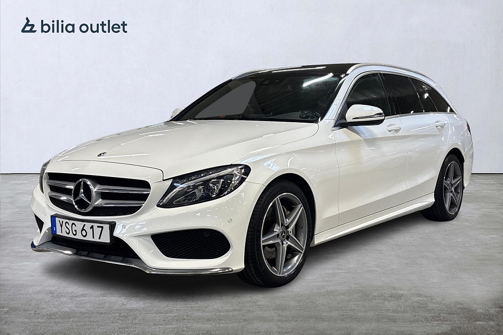 Mercedes-Benz C 200 T 4MATIC AMG 184hk Panorama Drag P-värm Backkamera