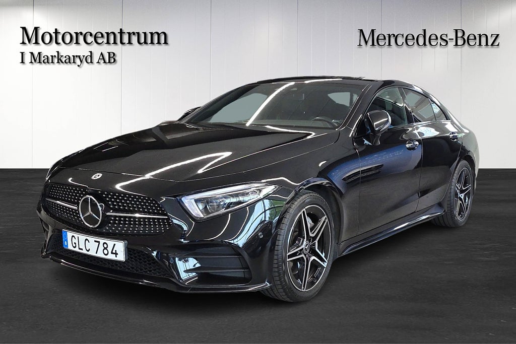 Mercedes-Benz CLS 350 d 4M AMG/Pano/Night-P/Läder/Värmare/Burmester/Drag