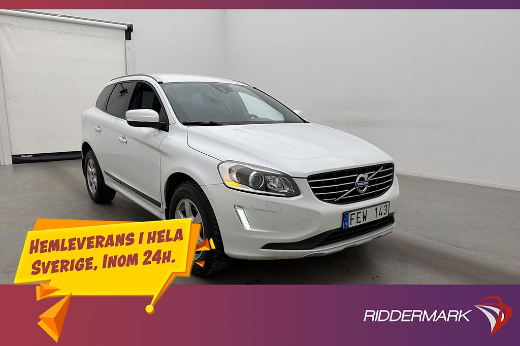 Volvo XC60 D4 181hk AWD Summum Värmare Drag Skinn