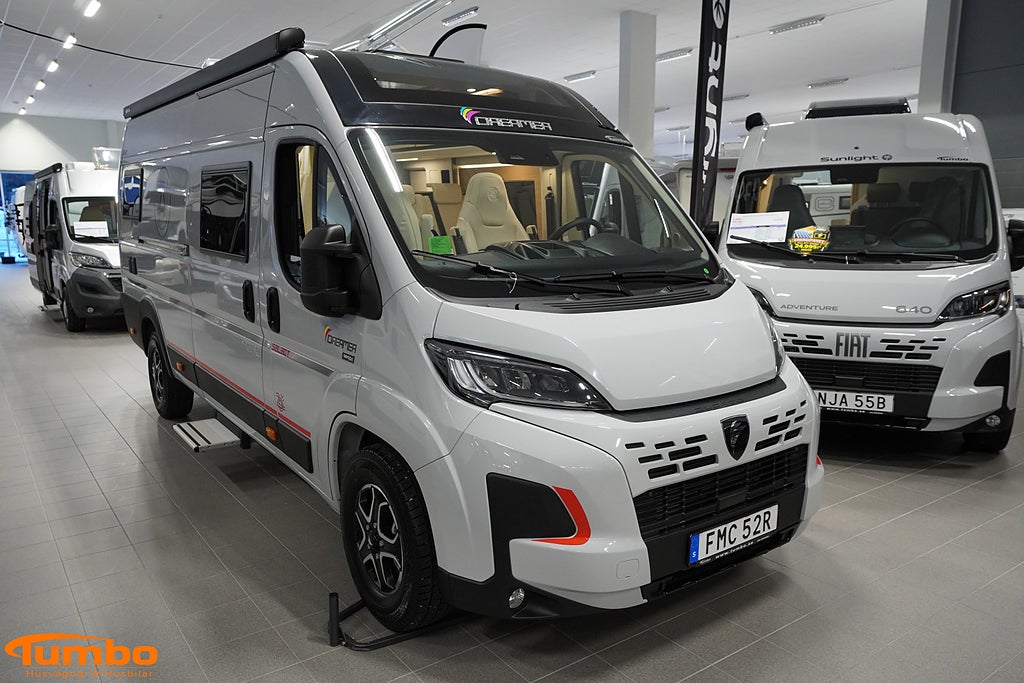 Dreamer D62 SELECT Dubbelbädd 140hk Automat 3500kg Dieselpanna