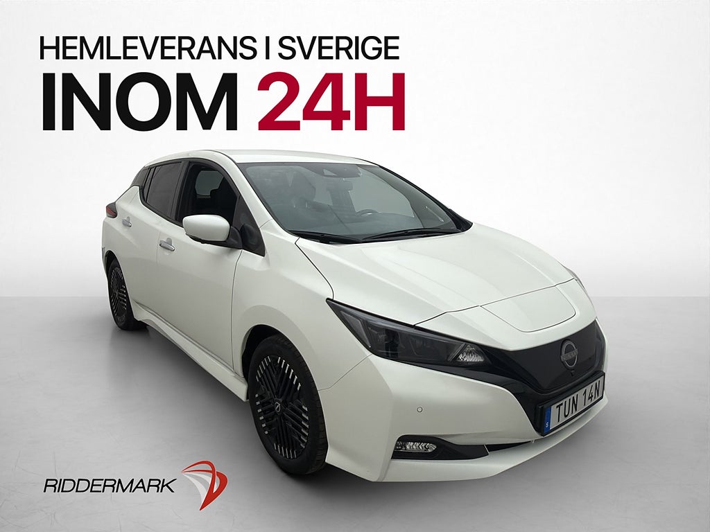 Nissan Leaf 150hk 40 kWh N-Connecta 360° kamera Rattvärme