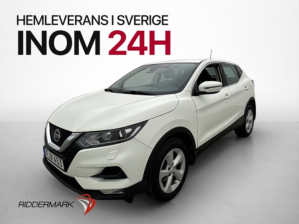 Nissan Qashqai 1.3 160hk Acenta Drag Kamera CarPlay