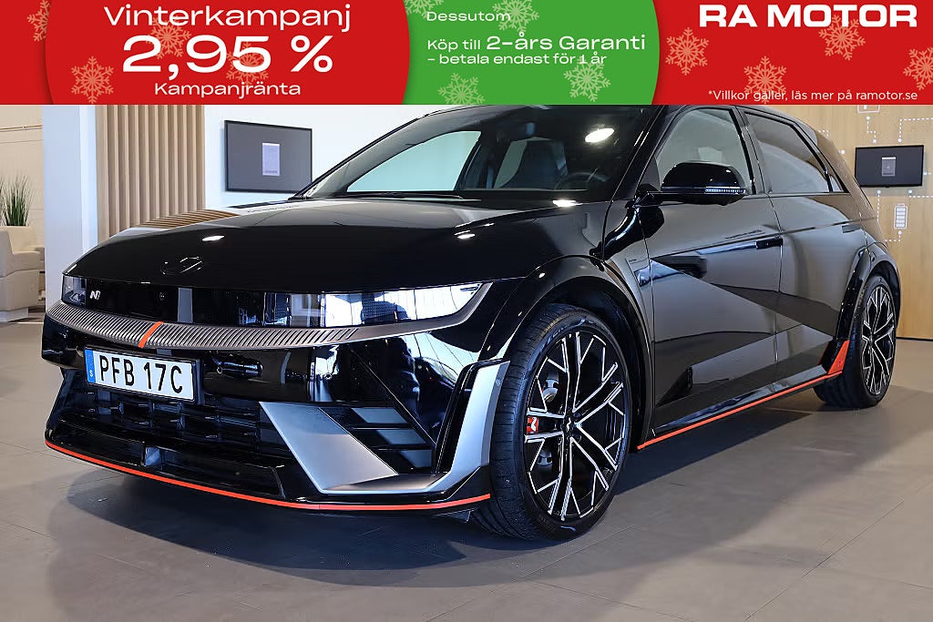 Hyundai IONIQ 5 N 84 kWh 650Hk Panorama Bose 360°Kamera 2024