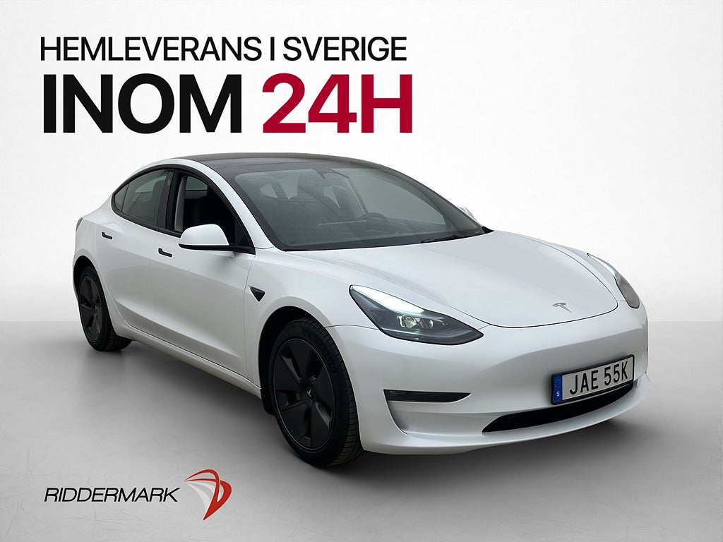 Tesla Model 3 Long Range AWD Pano AP Kamera Moms 1 Brukare