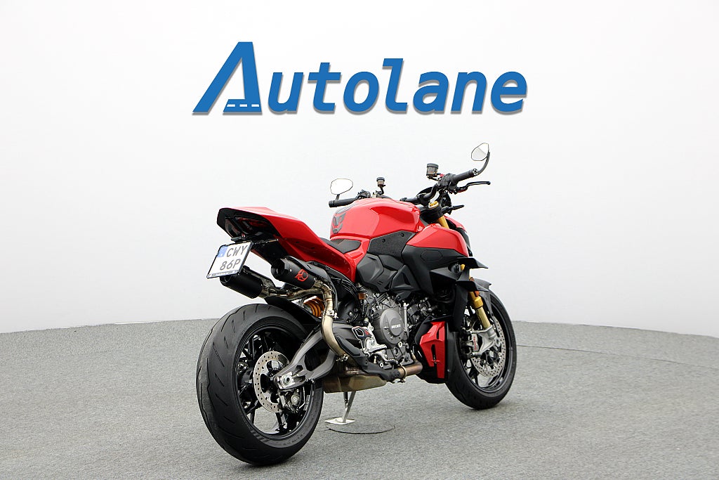 Ducati Streetfighter V2 S* Öhlins Brembo pro-Race ljuddämpare
