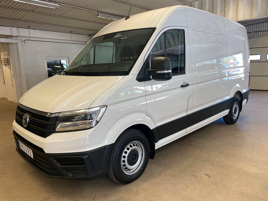 Volkswagen Crafter 35 2.0 TDI L3H3 Drag 3-sits Nyserv 177hk