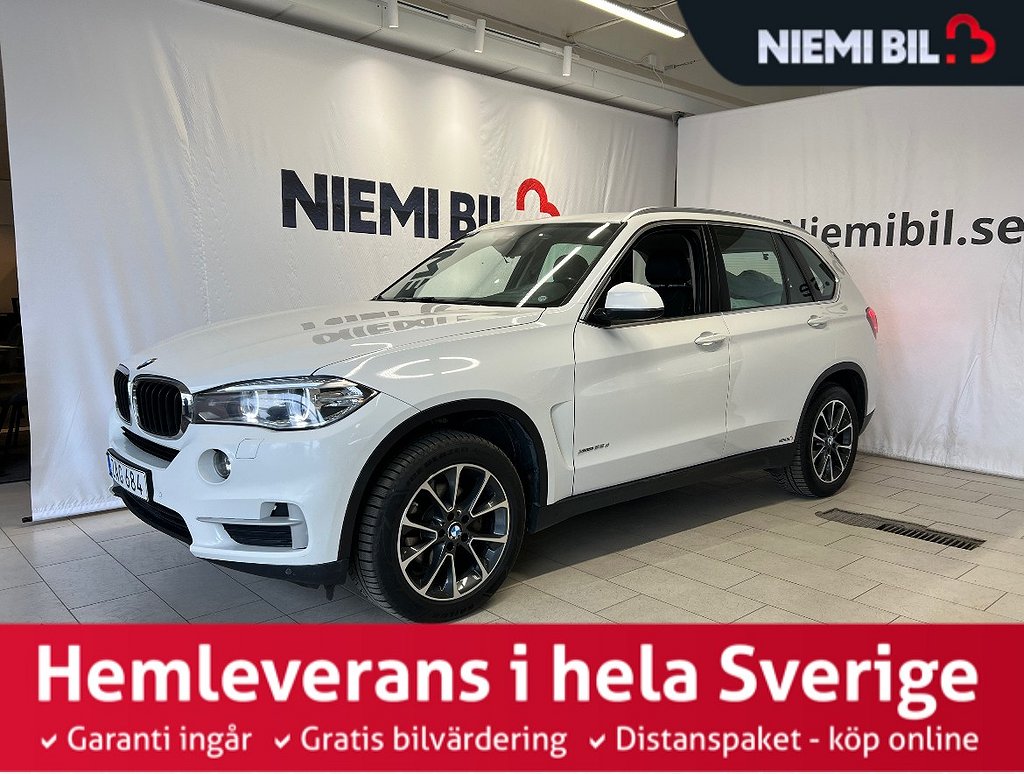 BMW X5 xDrive25d Aut/Heated/Heated steering wheel/Draw/Full leather/S&W