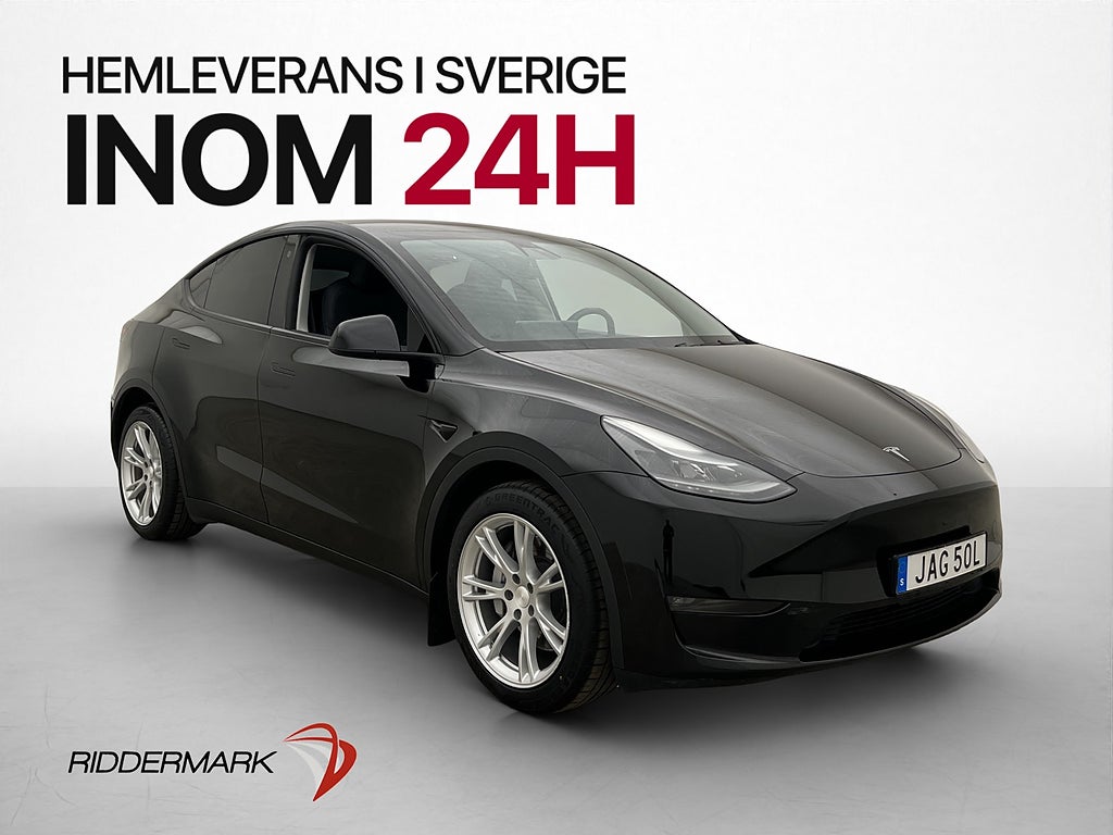 Tesla Model Y Long Range AWD 514hk Drag MOMS Leasing Pano