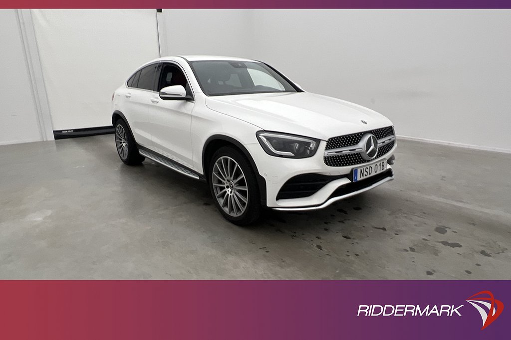 Mercedes-Benz GLC 220 d Coupé 4M AMG Cockpit Burm D-Värmare