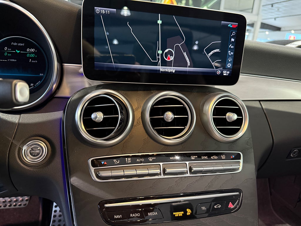 Mercedes-Benz C 200 AMG Cabriolet Premium Plus Läder Navi Burmester - bild 10