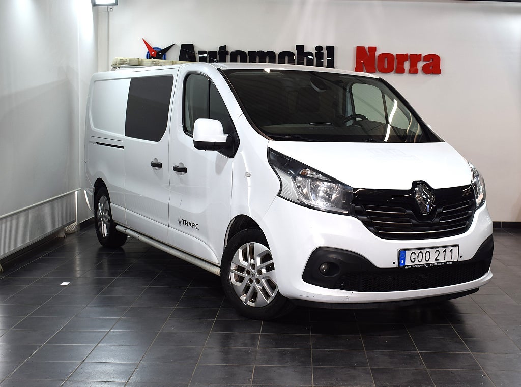 Renault trafic Skåpbil 2.9t 1.6 dCi  6-Sits / Navi/B-kamera/Krok/Moms