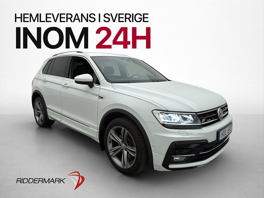 Volkswagen Tiguan 2.0 TSI 4M 190hk R-Line P-Värm Kamera Drag