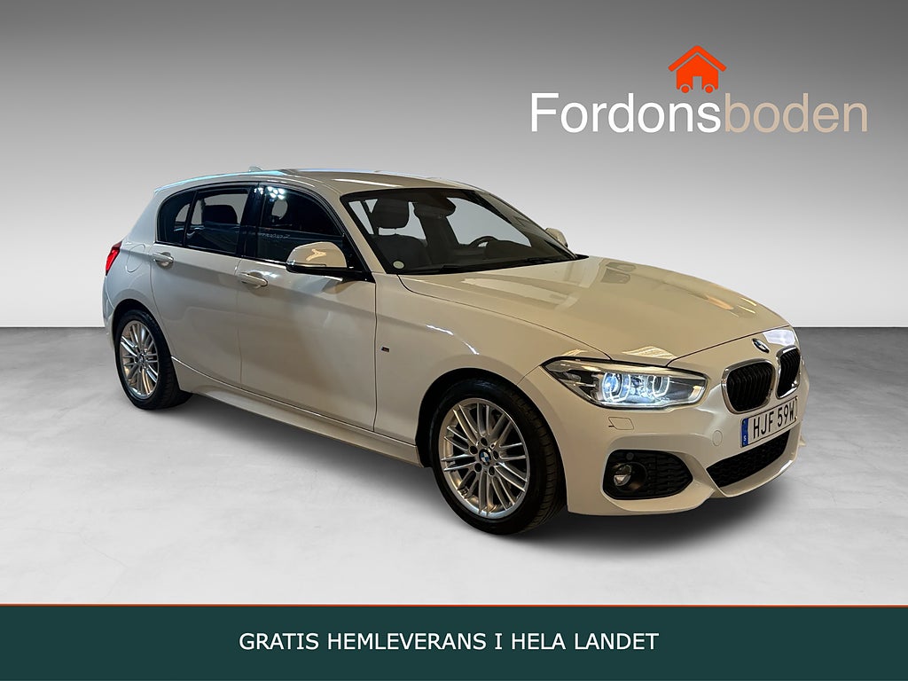 BMW 120 i 5dr Steptronic M Sport PDC Farthållare Helskinn Nybes