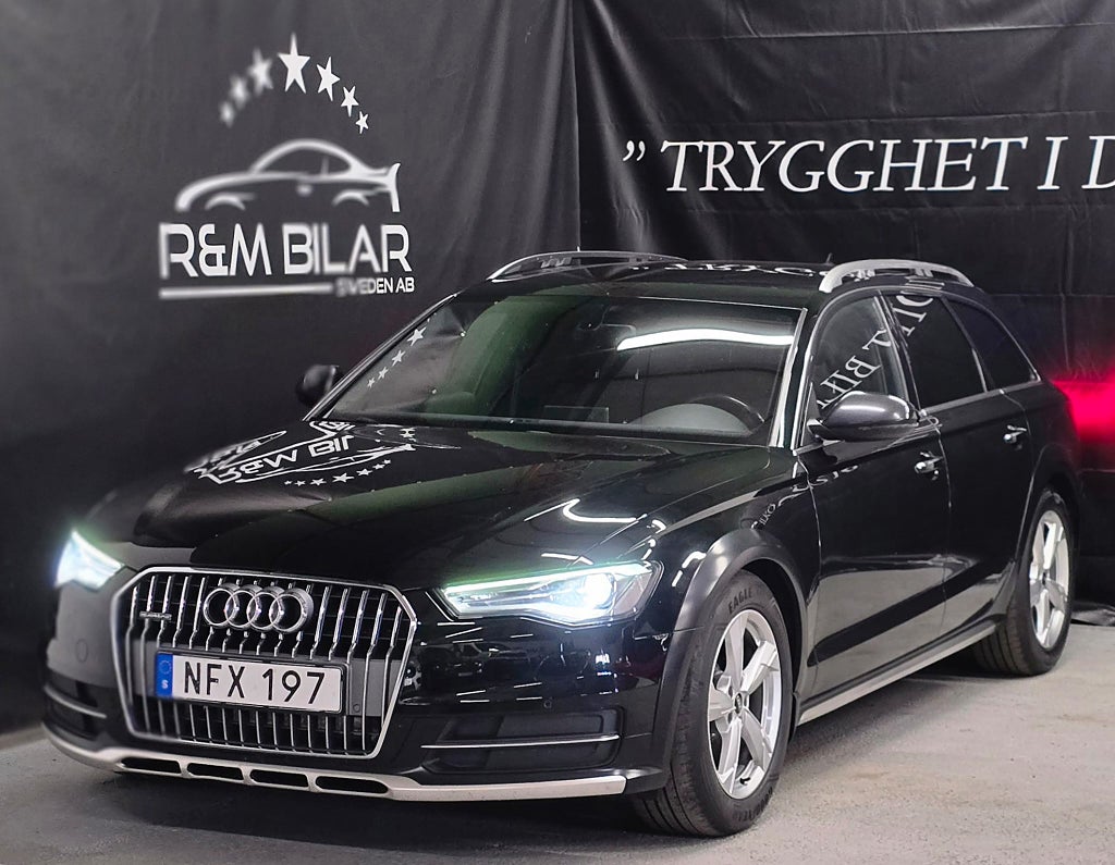 Audi A6 Allroad V6 quattro, Få-ägare, Luft-fjärd, Värmare, Drag, Ny Bes