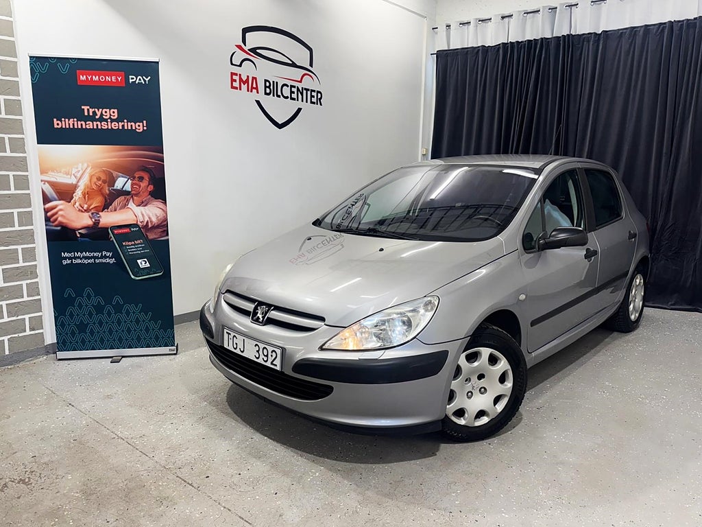 Peugeot 307 5-dörrar 1.6 XR|nykamrem|nyservad|AC