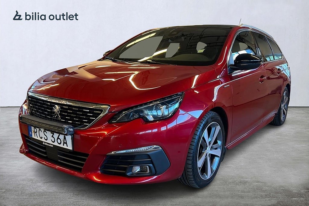 Peugeot 308 SW 1.2 PureTech 131hk Automat GT-Line Panorama Dragkrok