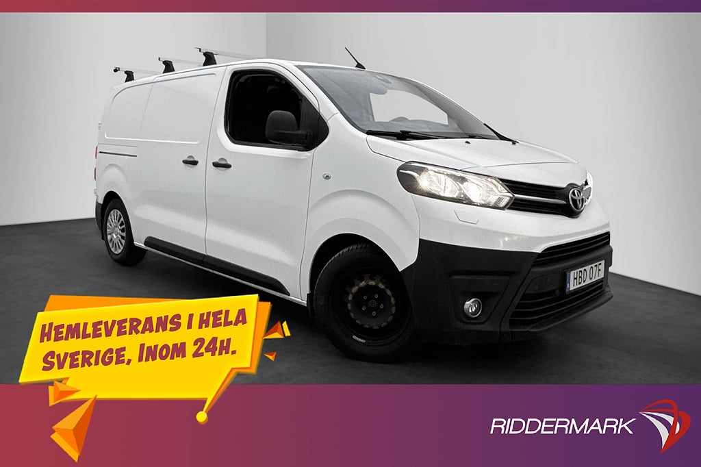 Toyota ProAce 1.6 D-4D 116hk L2 Värmare Drag HuD MOMS