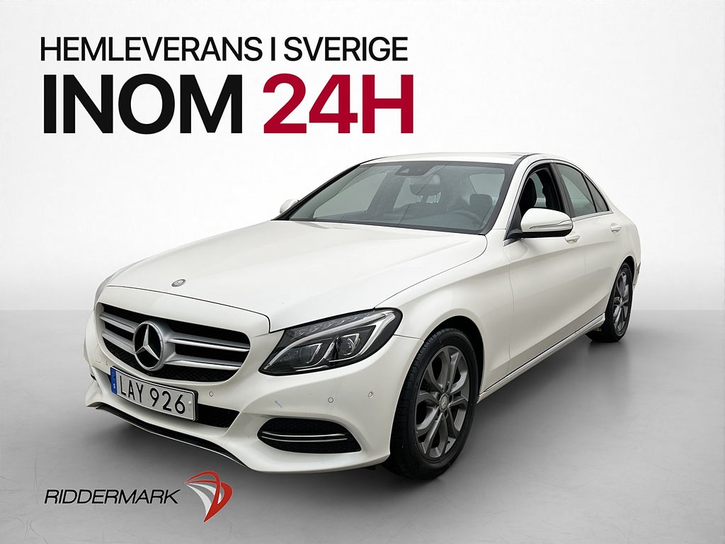 Mercedes-Benz C200 184hk Avantgarde Kamera Halvskinn
