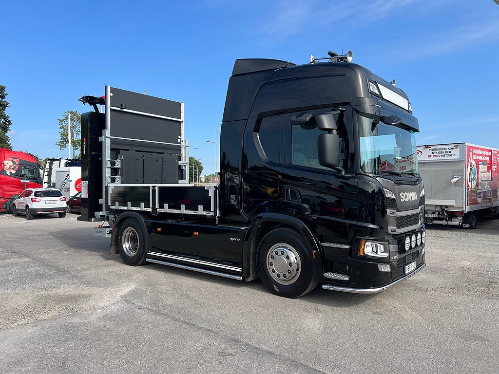 Scania P320 4x2 Hybrid TMA Bil Berlex & Verdegro