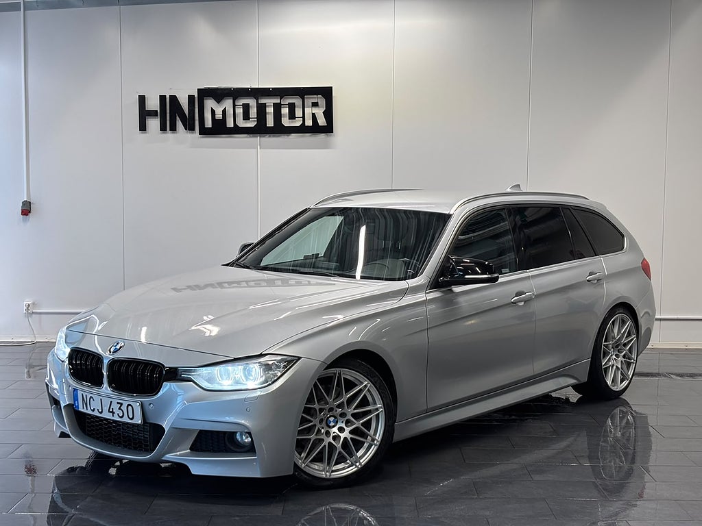 BMW 330d Touring Steptronic M Sport |DRAG|Paddlar|Skinn|NyServ|