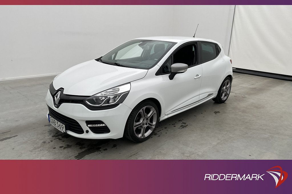 Renault Clio 1.2 TCe 120hk GT Värmare Navi Skinn BASS-ljud