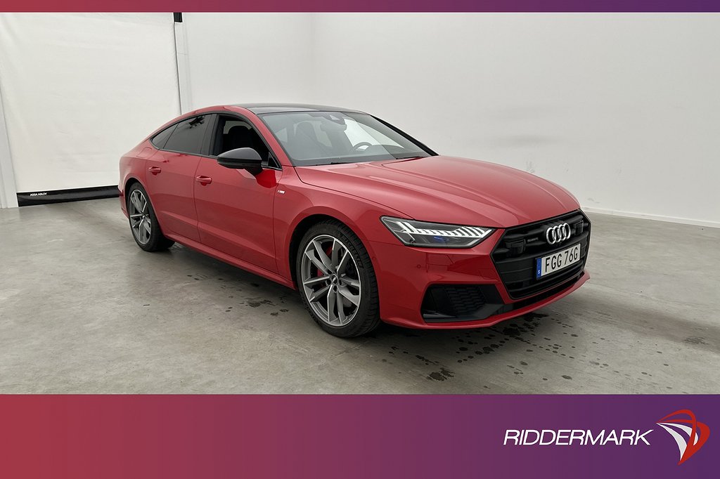 Audi A7 Sportback 55 TFSI e Q 367hk S Line Pano 3D Kamera