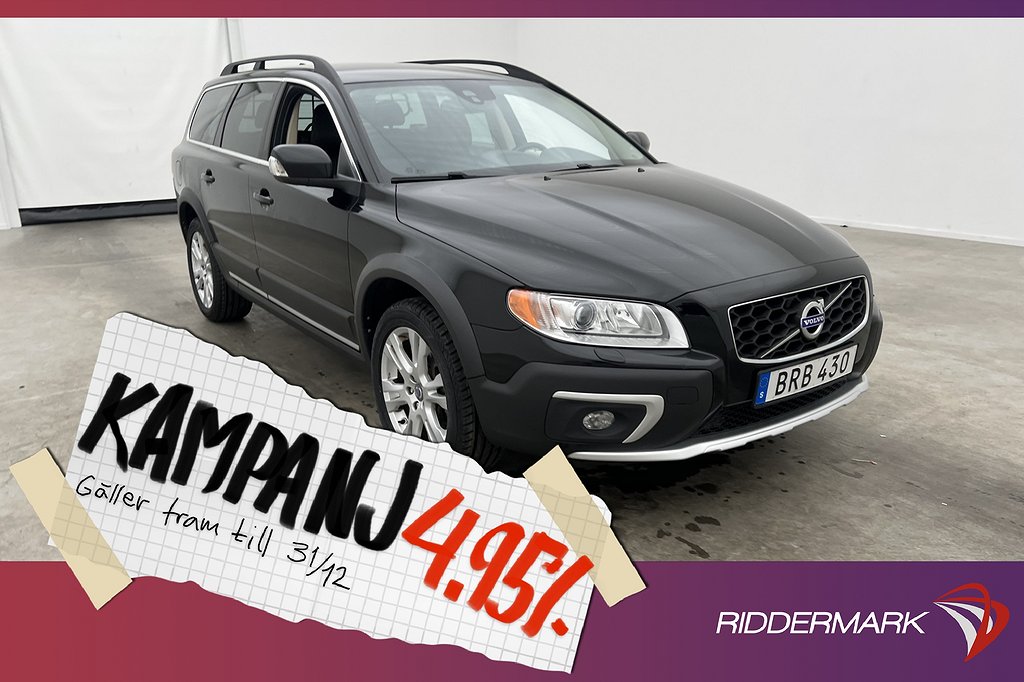 Volvo XC70 D4 AWD 181hk Momentum Rattvärme Vär 4,95% Ränta