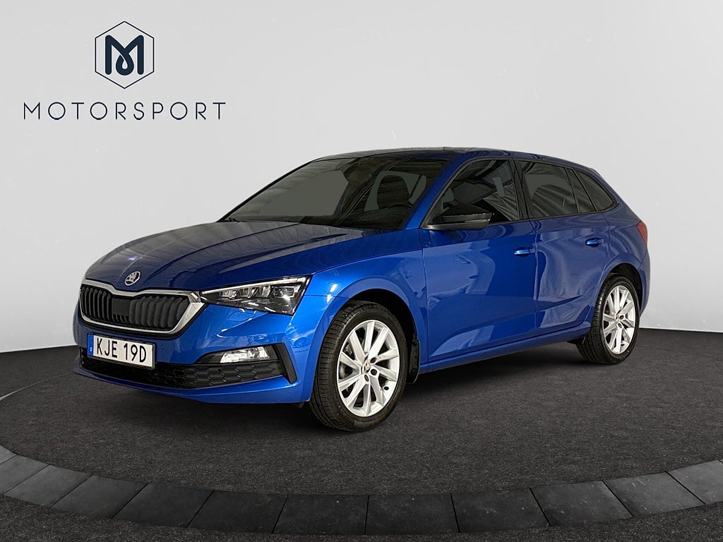 Skoda Scala 1.0 TSI Dragkrok Adaptiv farthållare Backkamera 360°