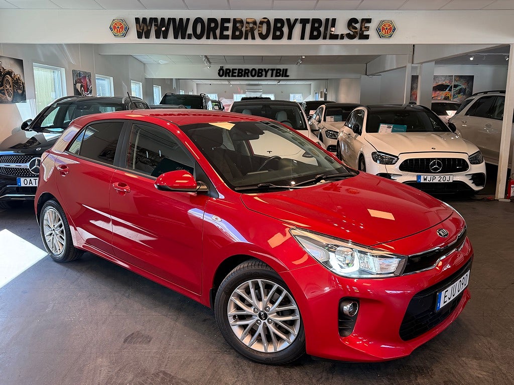 Kia Rio 1.0 T-GDI GLS Aut B-kamera Carplay Lågmil 120hk