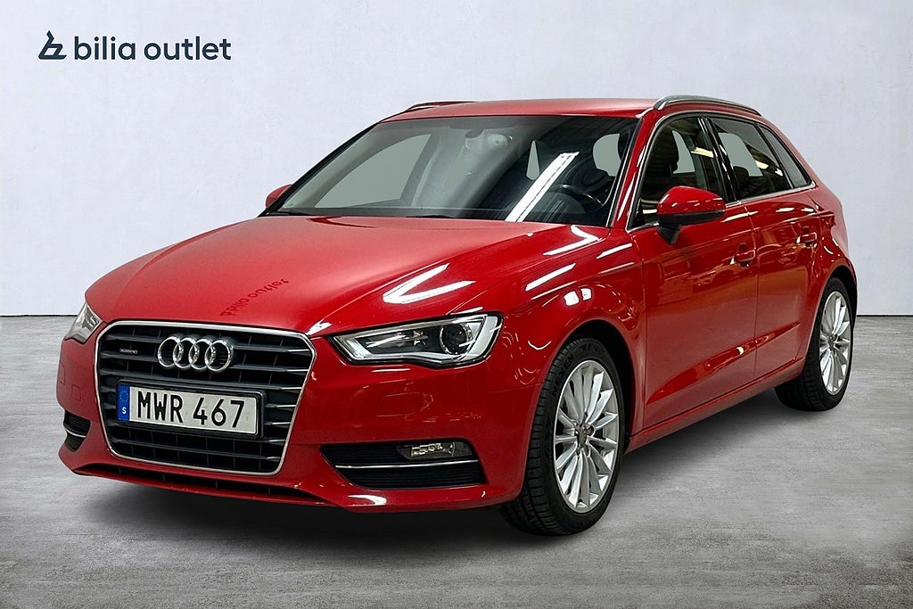 Audi A3 Sportback 2.0 TDI quattro Ambition 150hk Drag P-sensor