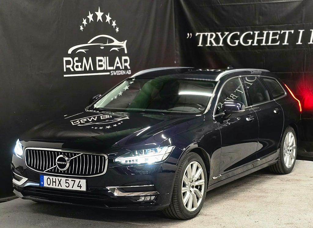 Volvo V90 D4 Inscription, B-kam, Drag, Navi, Ny Serv/Bes!!!