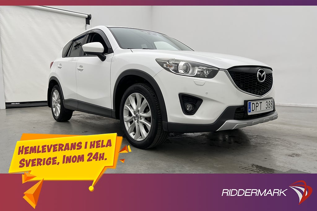 Mazda CX-5 2.2 SKYACTIV-D AWD BOSE Skinn Kamera Navi Drag