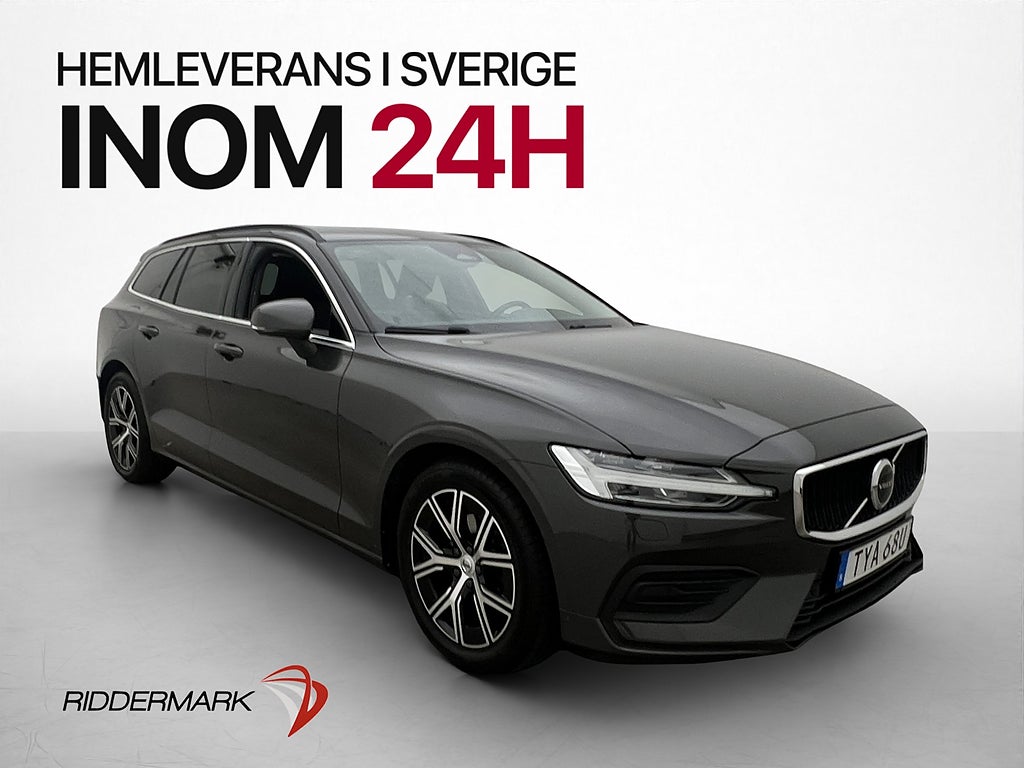 Volvo V60 B4 197hk Core Värmare Kamera CarPlay Adaptiv-Fart