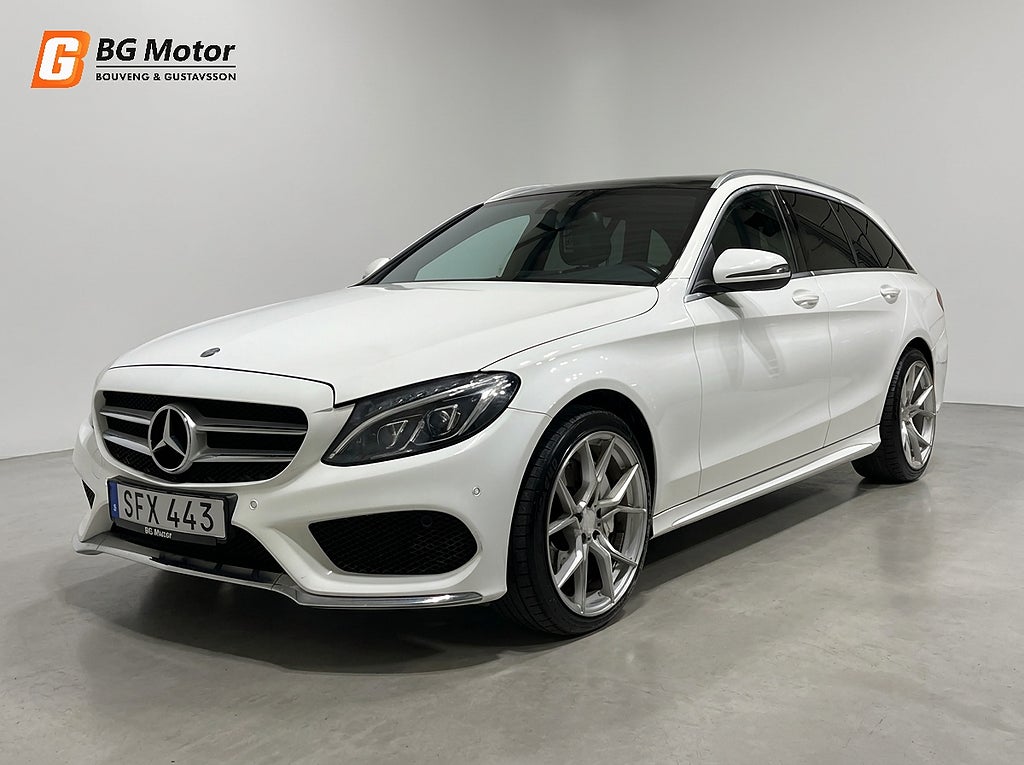 Mercedes-Benz C250 d 250 T d 204HK 4MATIC Aut AMG Line Drag/Burmester/Pano