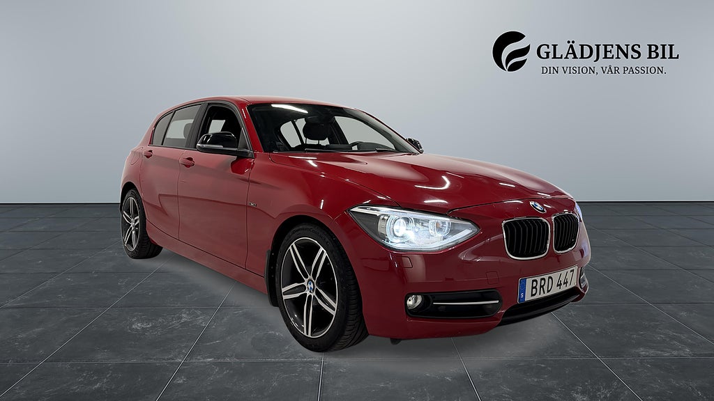 BMW 116i 5-dörrars Sport Line Dragkrok