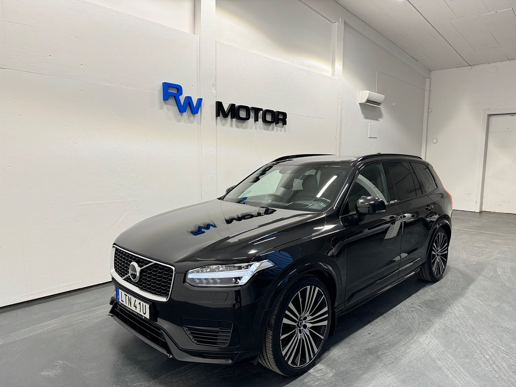 Volvo XC90 T8 AWD R-Design 7-sits VOC HUD Pano B&W 360 22"