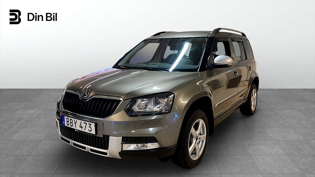 Skoda Yeti 2.0 TDI 4x4 V-Hjul Drag Webasto Navi