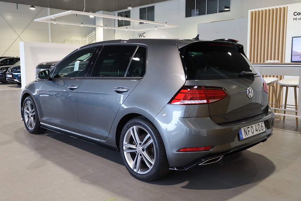 Volkswagen Golf 5-dörrar 1.5 TSI 150HK R-Line M-Värme Kamera Plus-Pkt 2019