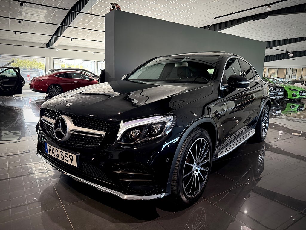 Mercedes-Benz GLC 350 d Coupé 4MATIC AMG Värmare Drag 258hk - bild 29