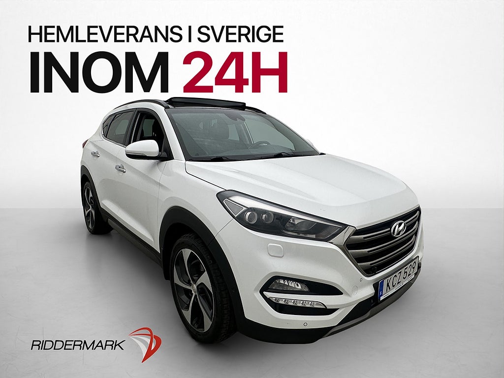 Hyundai Tucson 2.0 CRDi 4WD Premium Värmare Pano Kamera Drag
