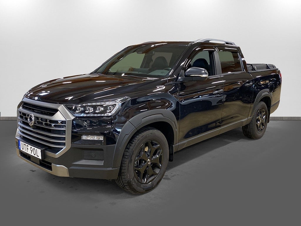 KGM Musso Grand 2.2 e-XDi 4x4 Euro 6 CNG Låg skatt Almeco-lock Värma
