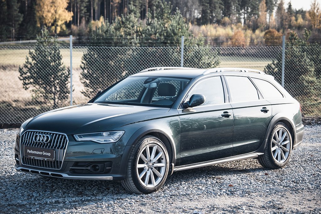 Audi A6 Allroad Quattro 3.0 TDI V6 1 Brukare / Gotlandsgrön 