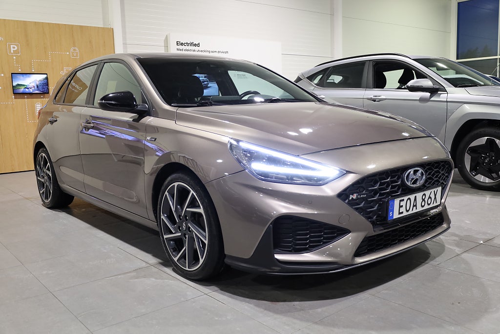 Hyundai i30 1,5 T-GDI 159hk N-Line Aut 5D Teknikpaket 2021