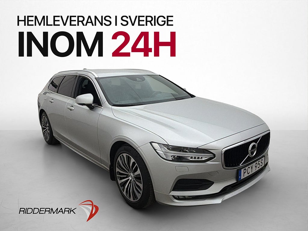 Volvo V90 D4 Momentum Adv Värmare Värmare CarPlay 360° Drag