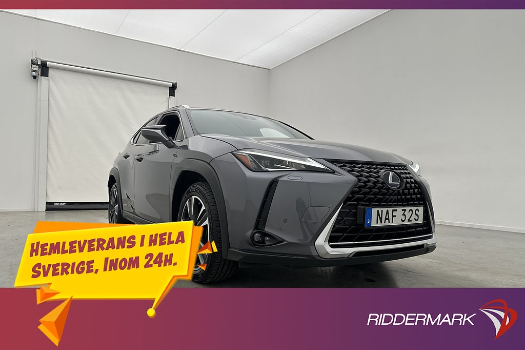 Lexus UX 250h E-Four 184hk Premium Skinn Kamera Adaptiv-Fart