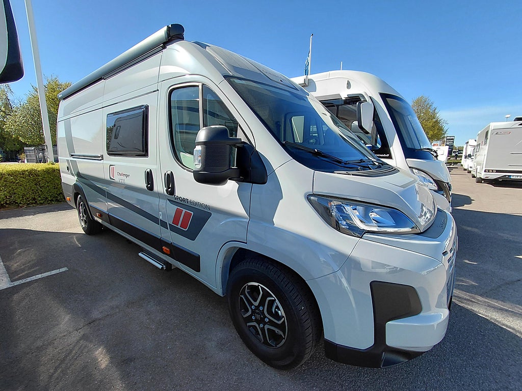 CHALLENGER V210 Plåtiskampanj med start idag