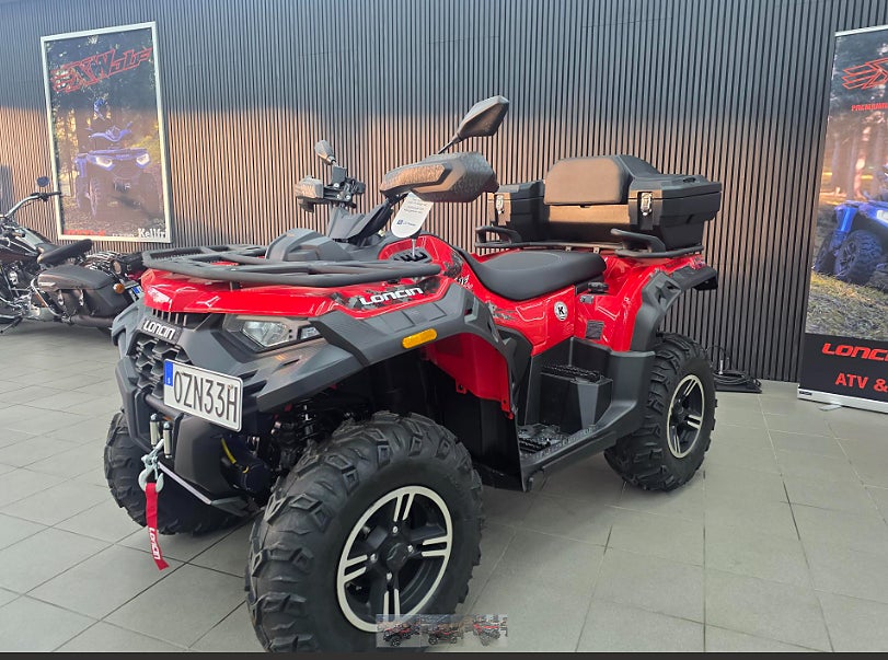 Loncin Xwolf 550 Lång Hasplåt & Packbox- FYND 