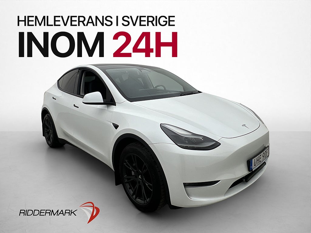 Tesla Model Y Long Range AWD 514hk Adp-Fart Drag Värm Pano